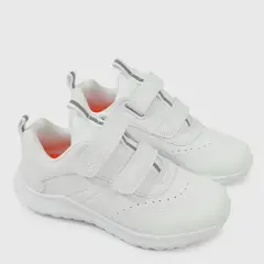 COLLOKY - Zapatilla Escolar Unisex Blanco (30 a 33)