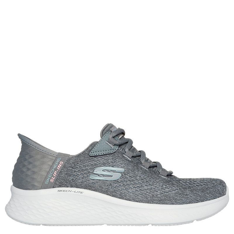 SKECHERS - Zapatilla Mujer Gris Skechers