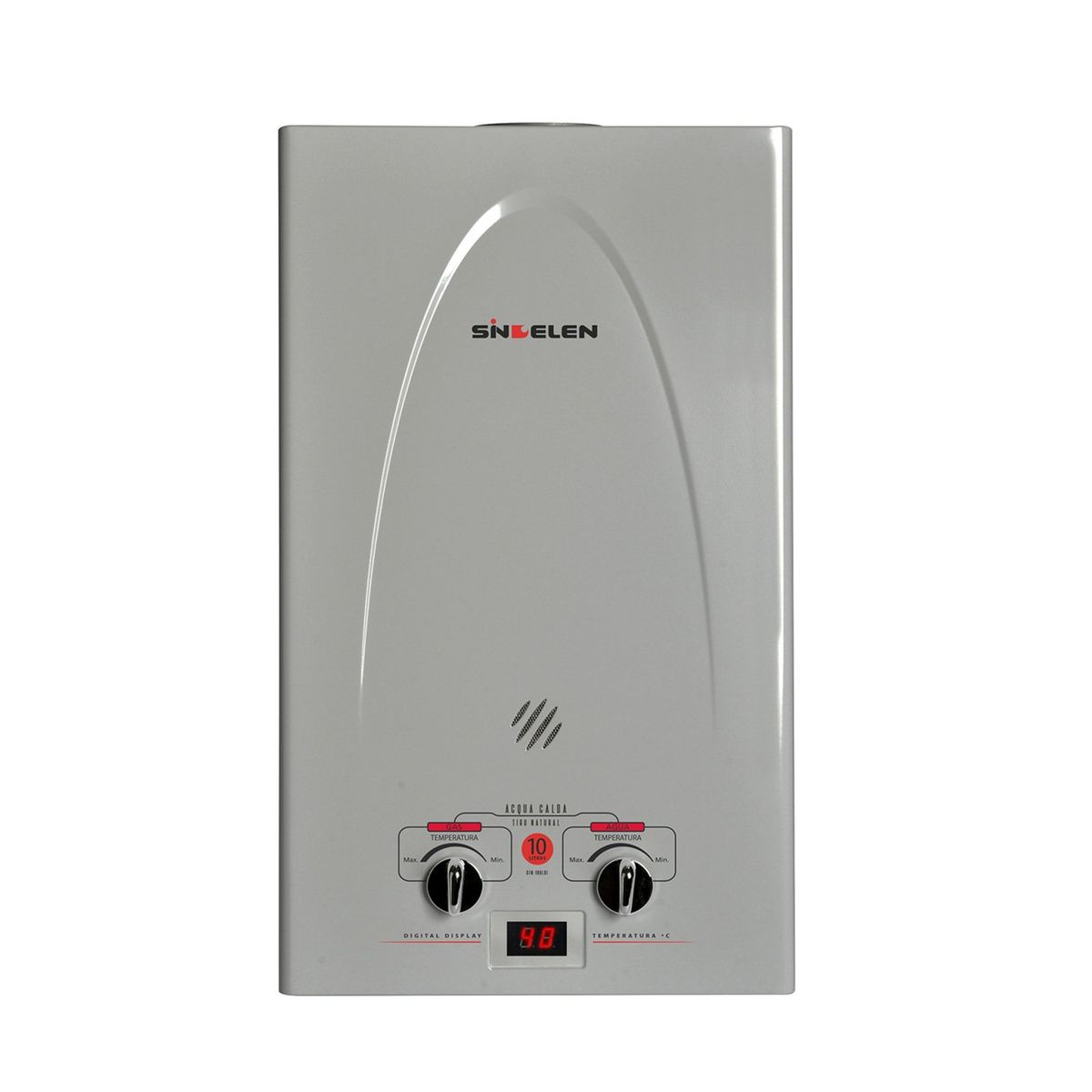 SINDELEN - Calefon Gas Licuado 10 Litros CFN-10GLSI Sindelen