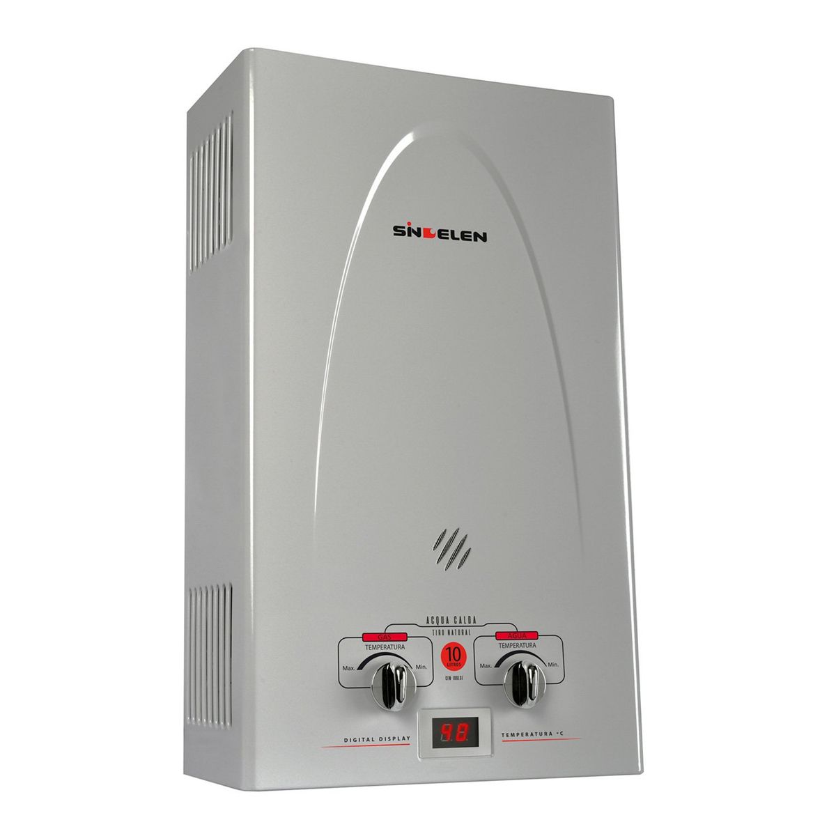 SINDELEN - Calefon Gas Licuado 10 Litros CFN-10GLSI Sindelen