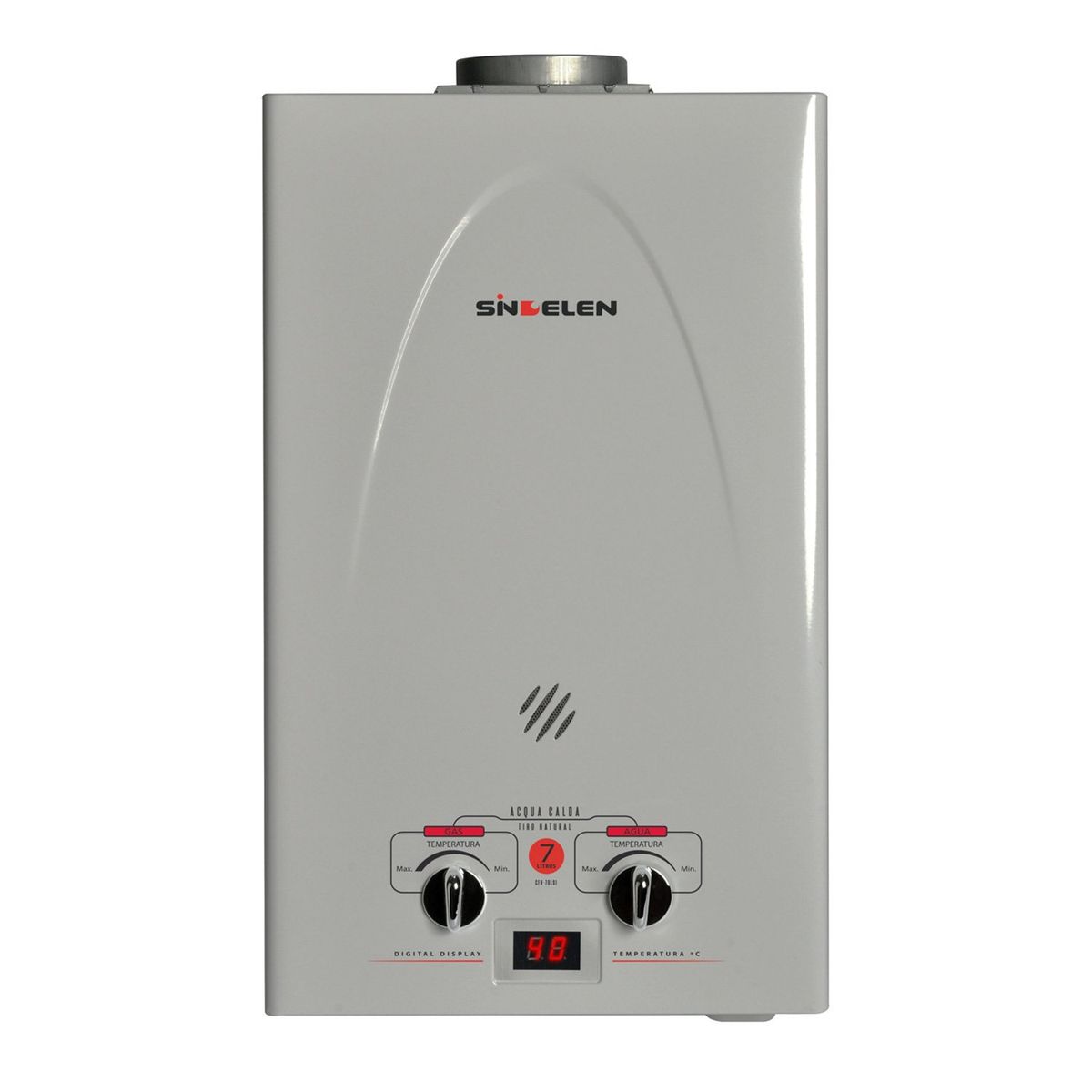 SINDELEN - Calefon Gas Licuado 7 Litros CFN-7GLSI Sindelen