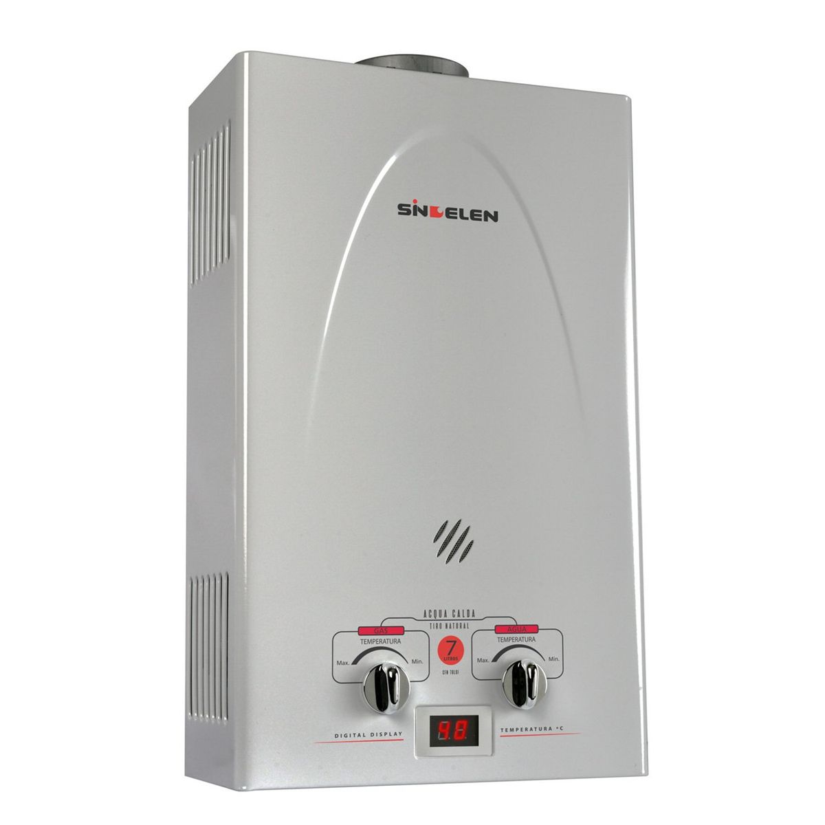 SINDELEN - Calefon Gas Licuado 7 Litros CFN-7GLSI Sindelen