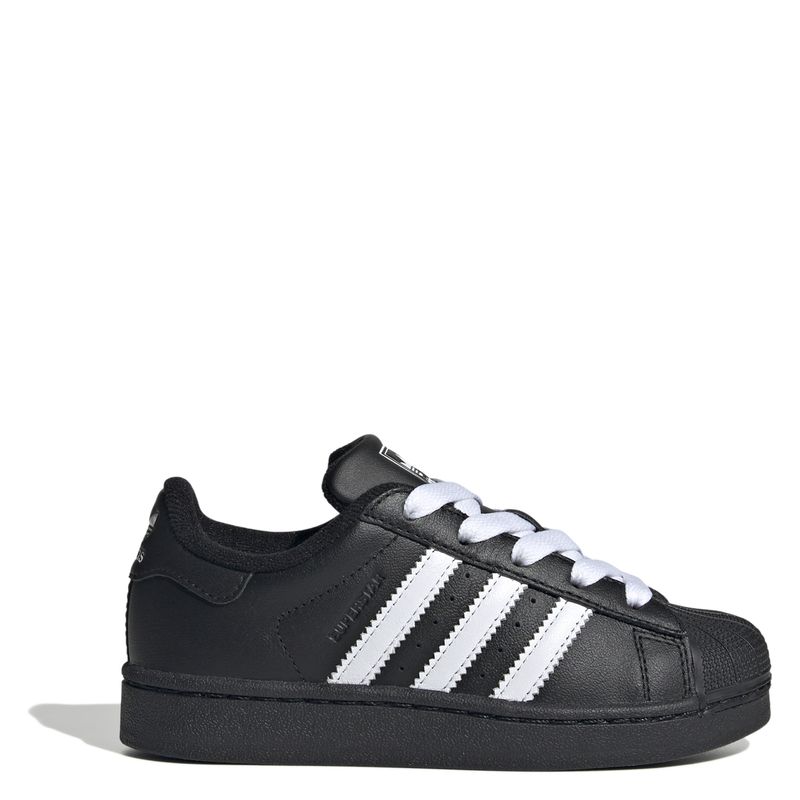 ADIDAS ORIGINALS - Superstar II C Zapatilla Urbana Unisex Niños Negro (28 a 35) Adidas Originals