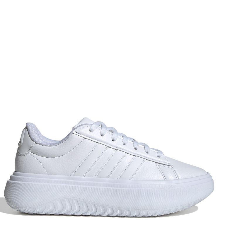 Grand Court Platform Zapatilla Urbana Mujer Blanco