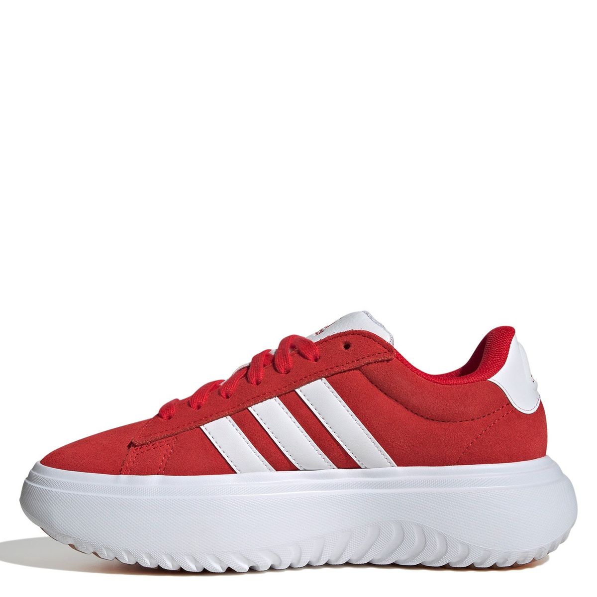 ADIDAS - Grand Court Platform Zapatilla Urbana Mujer Cuero Rojo Adidas