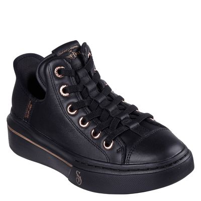Imagen 2 del producto Zapatilla Urbana Cuero Negro Mujer