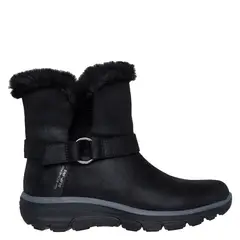 SKECHERS - Botín Mujer Negro