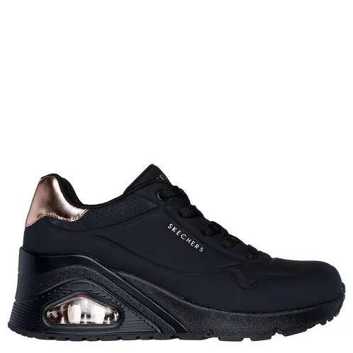 SKECHERS - Zapatilla Urbana Mujer Negro