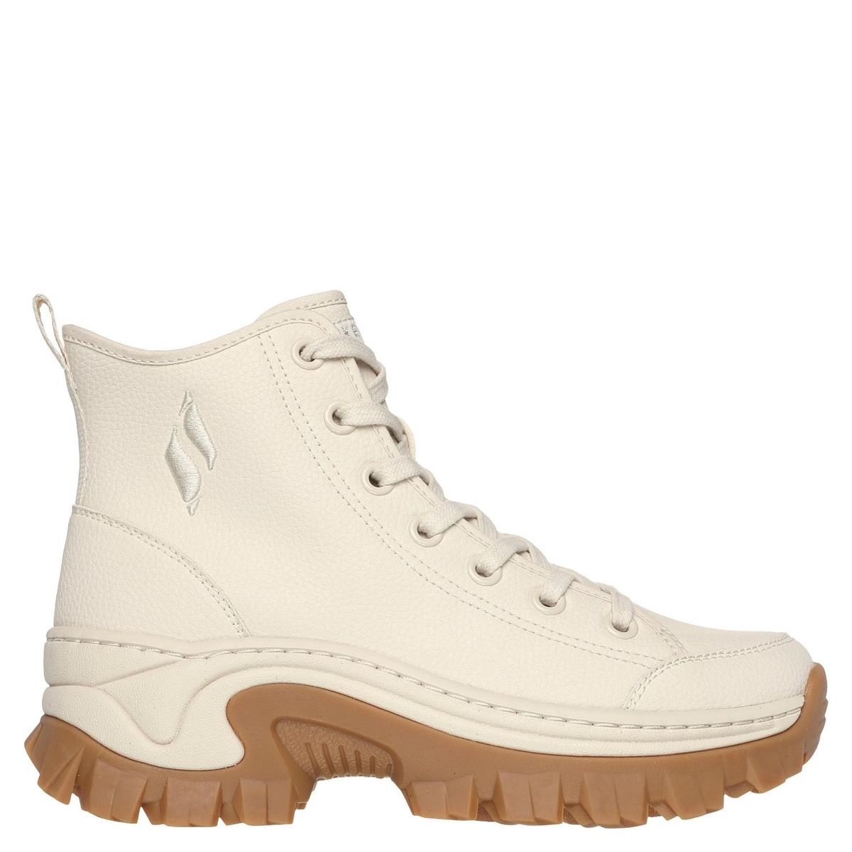 SKECHERS - Botín Mujer Beige Skechers