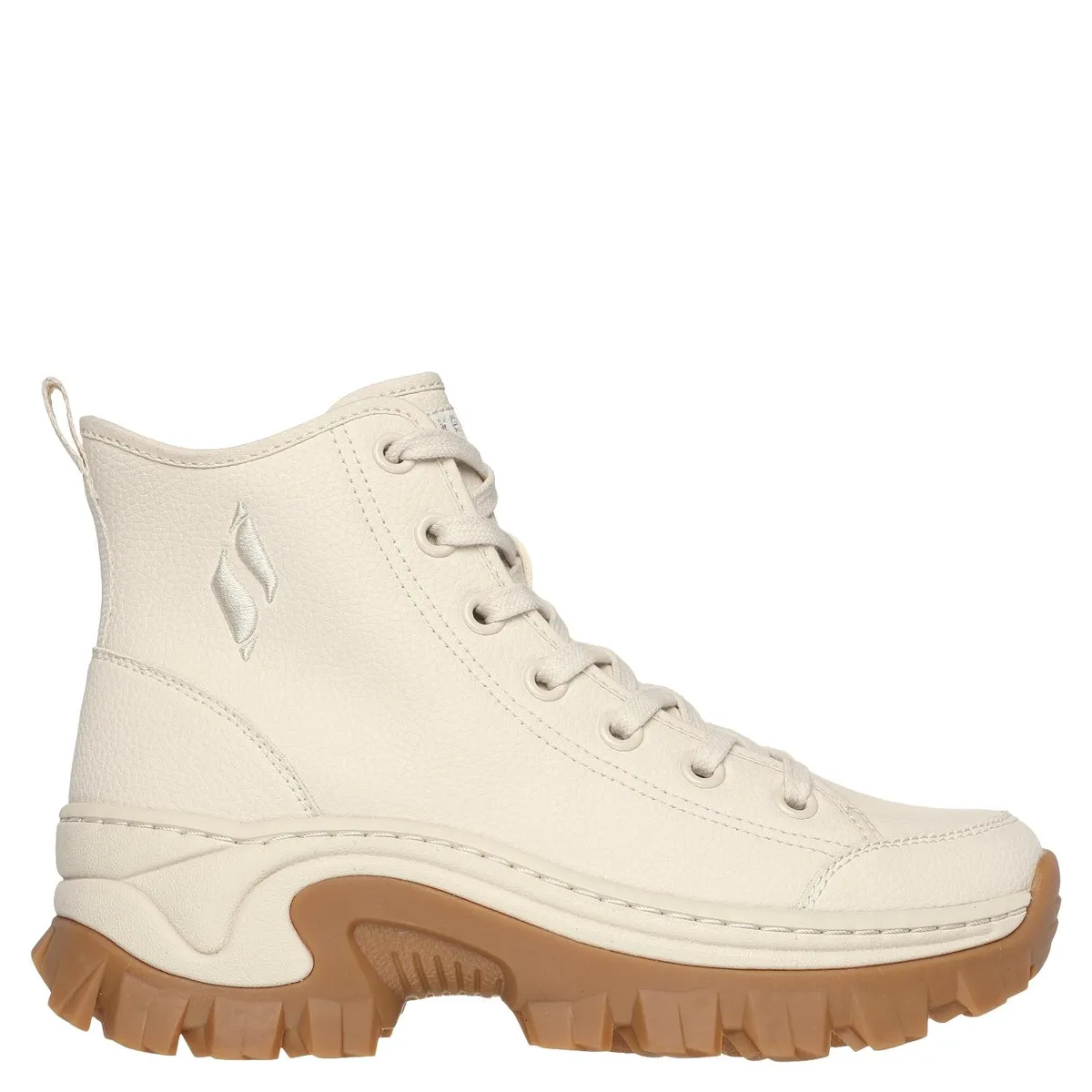SKECHERS - Botín Mujer Beige Skechers