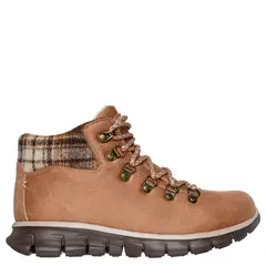 SKECHERS - Zapatilla Urbana Mujer Café