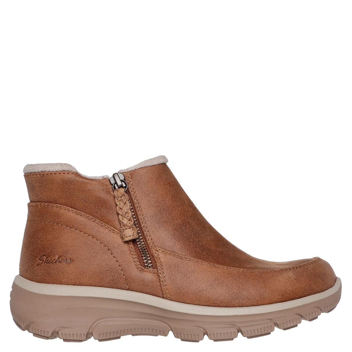 SKECHERS - Botín Mujer Café Skechers