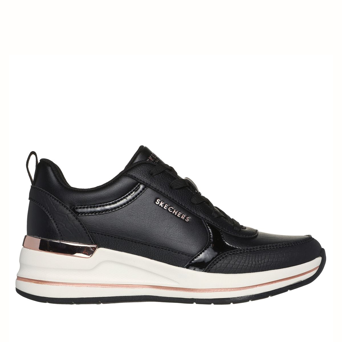 SKECHERS - Billion 2 Zapatilla Urbana Mujer Negro Skechers