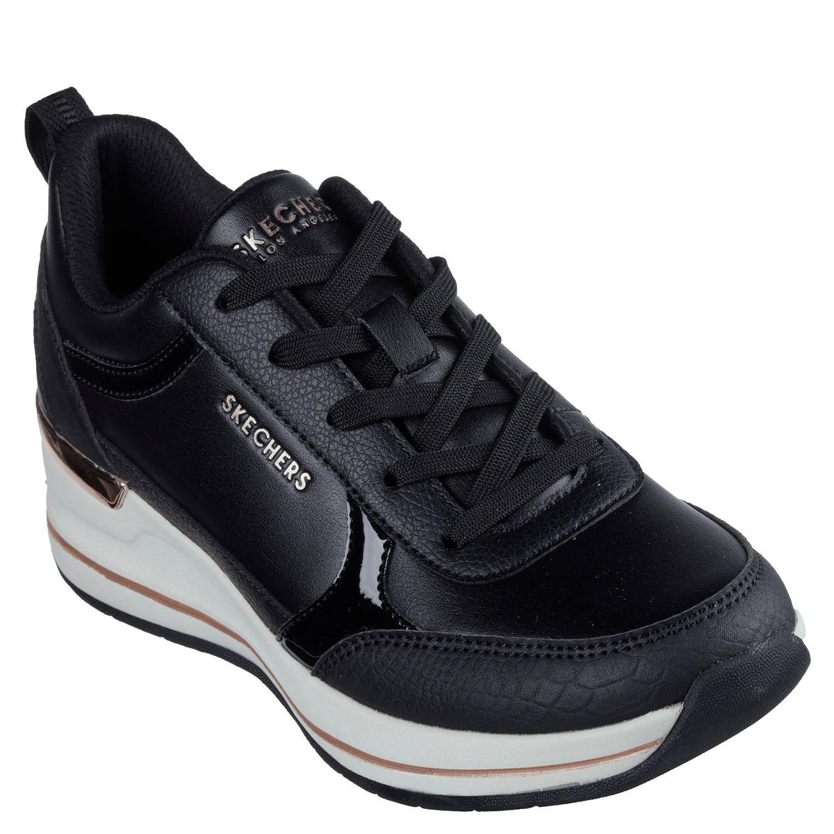 SKECHERS - Billion 2 Zapatilla Urbana Mujer Negro Skechers