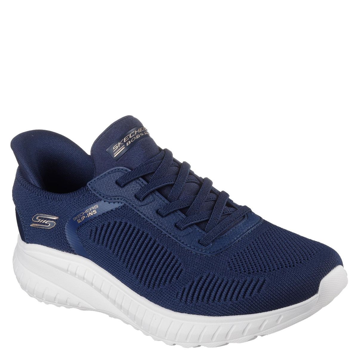 SKECHERS - Bobs Squad Chaos Zapatilla Urbana Mujer Azul Skechers