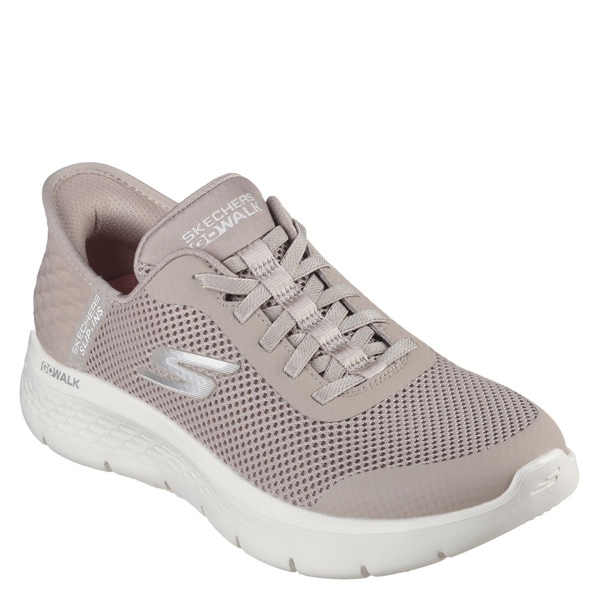 SKECHERS - Zapatilla Urbana Mujer Beige Skechers