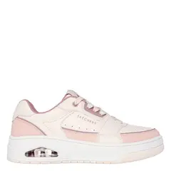 SKECHERS - Zapatilla urbana mujer cuero rosado