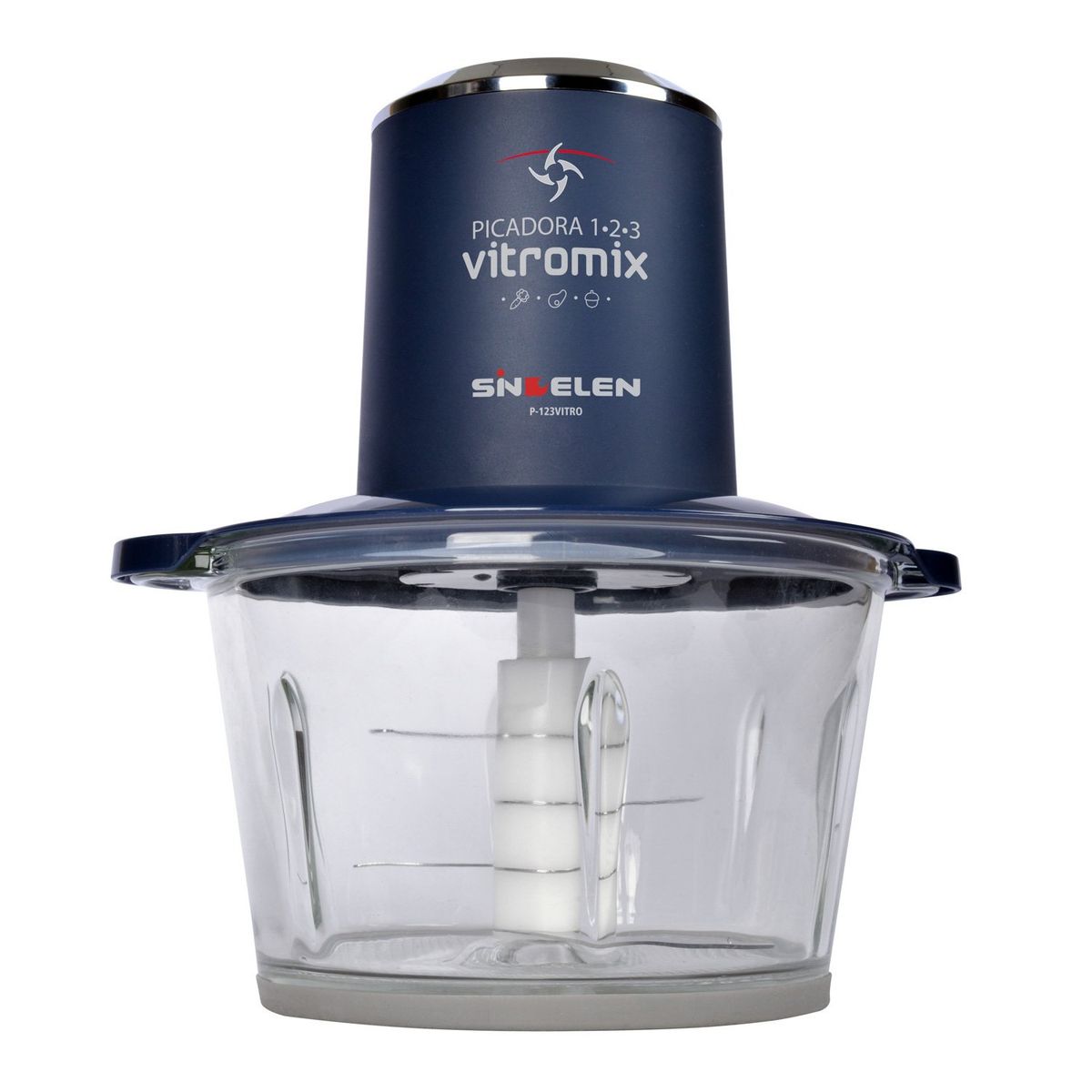 SINDELEN - Picadora P-123VITRO 2 Velocidades Vidrio 500 W Sindelen