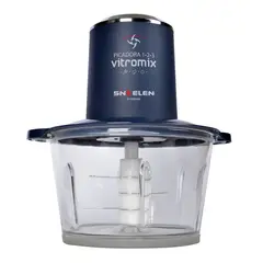 SINDELEN - Picadora P-123VITRO 2 Velocidades Vidrio 500 W