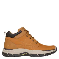 SKECHERS - Botín Hombre Café