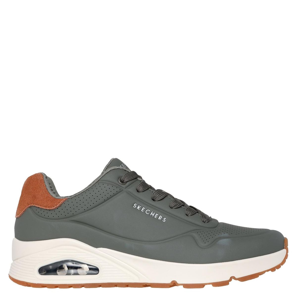 SKECHERS - Zapatilla Urbana Hombre Verde Skechers
