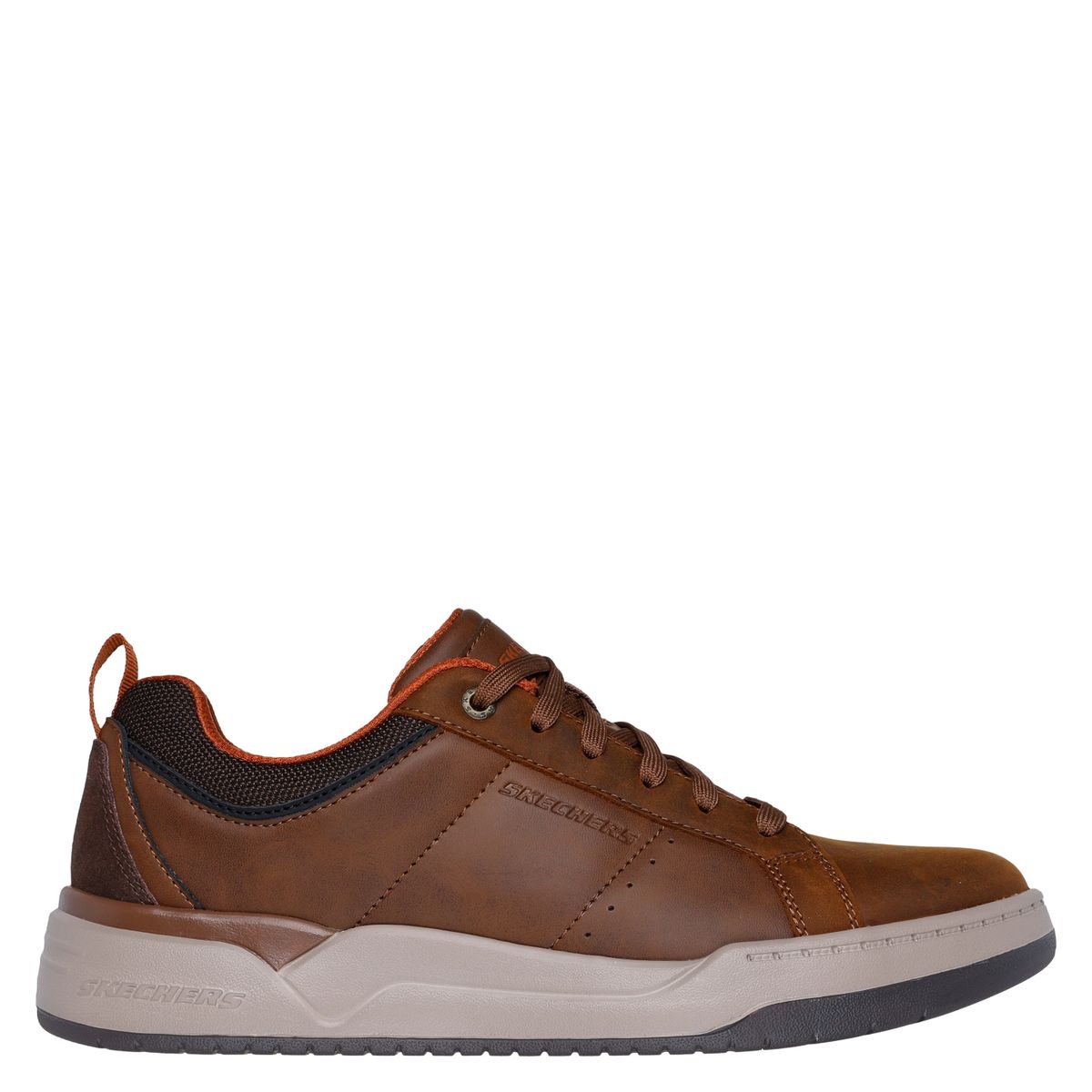 SKECHERS - Zapatilla Urbana Hombre Café Skechers