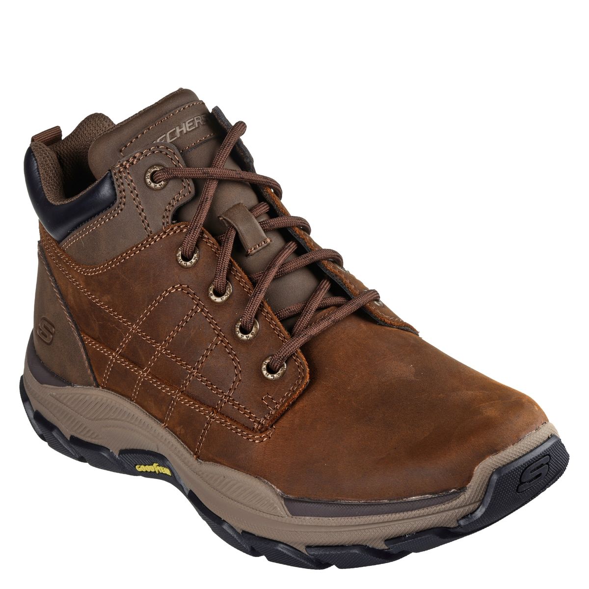 SKECHERS - Botín Hombre Café Skechers