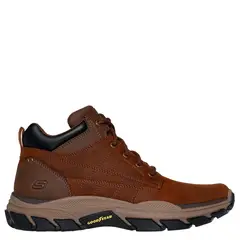 SKECHERS - Botín Hombre Café