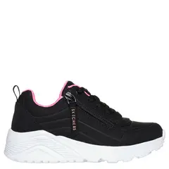 SKECHERS - Zapatilla Urbana Niña Negro