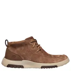 SKECHERS - Botín Hombre Café
