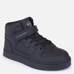 MAUI AND SONS - Zapatilla Escolar Niño Negro (29 a 34)