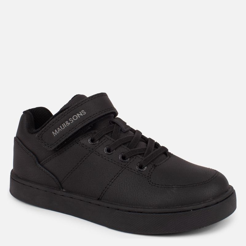 MAUI AND SONS - Zapatilla Escolar Niño Negro (29 a 34) Maui And Sons
