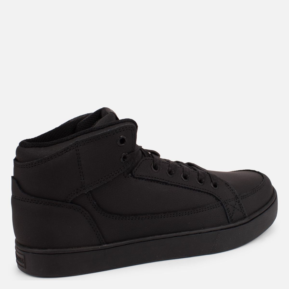 MAUI AND SONS - Zapatilla Escolar Niño Cuero Negro Maui And Sons