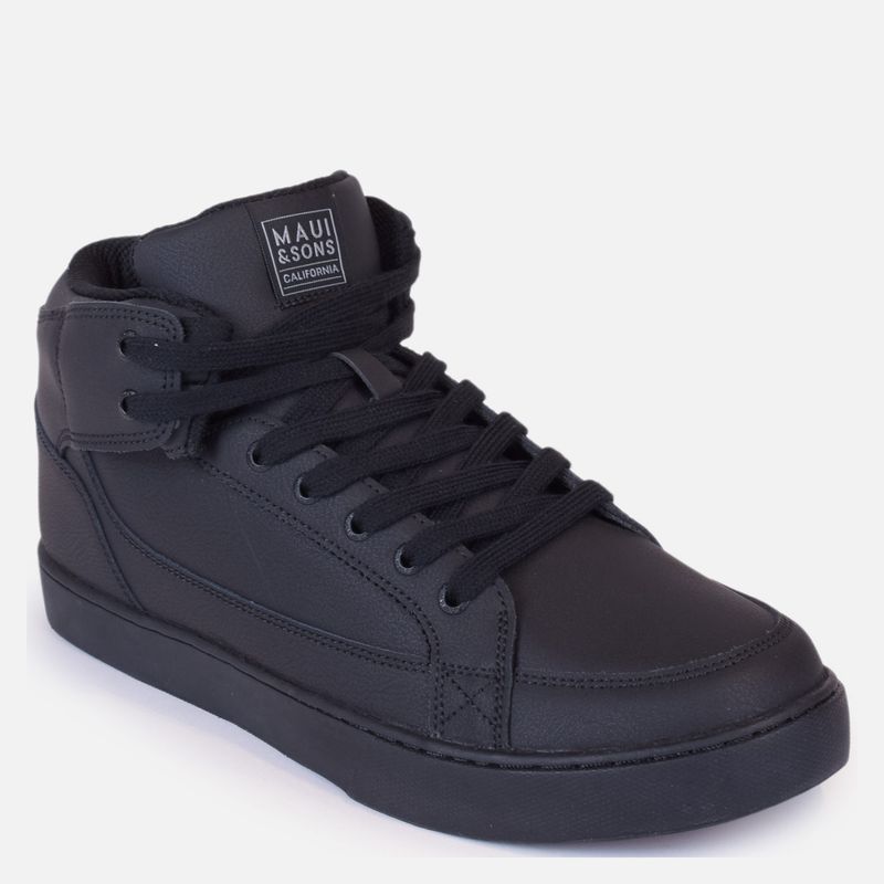 MAUI AND SONS - Zapatilla Escolar Hombre Negro MAUI
