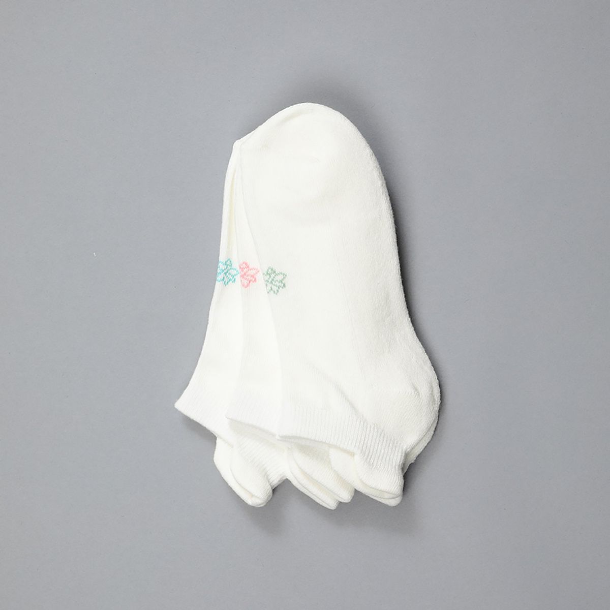 FLORES - Pack de 3 Calcetines Mujer Flores