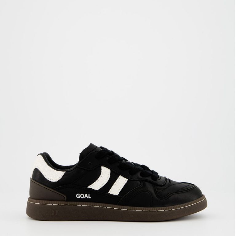 Goal ABK Zapatilla Urbana Hombre Cuero Negro