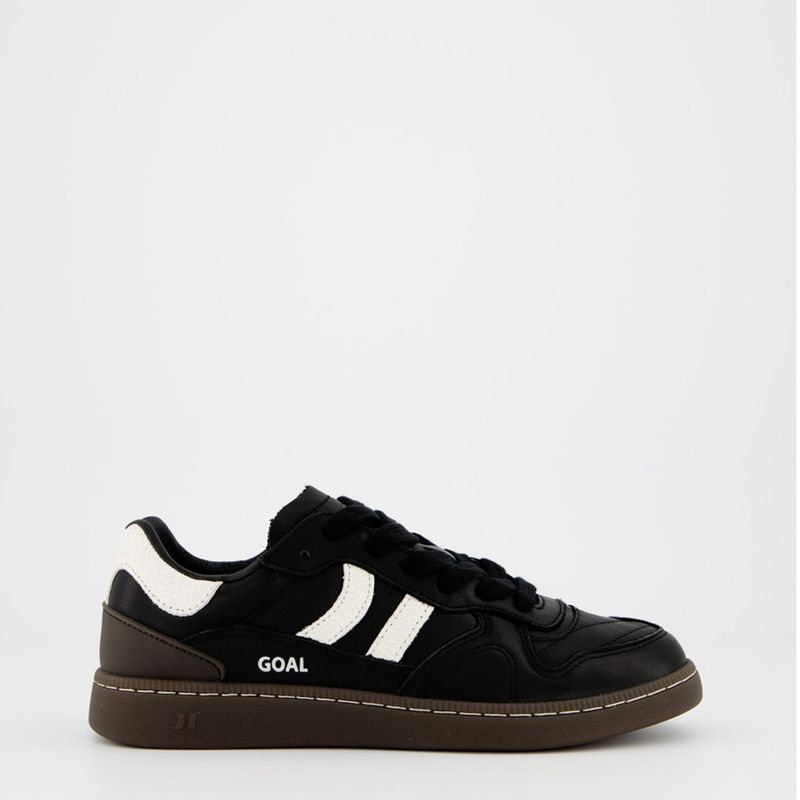 COOLWAY - Goal Abk Zapatilla Urbana Hombre Cuero Negro Coolway