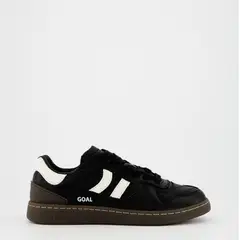 COOLWAY - Goal Abk Zapatilla Urbana Hombre Cuero Negro