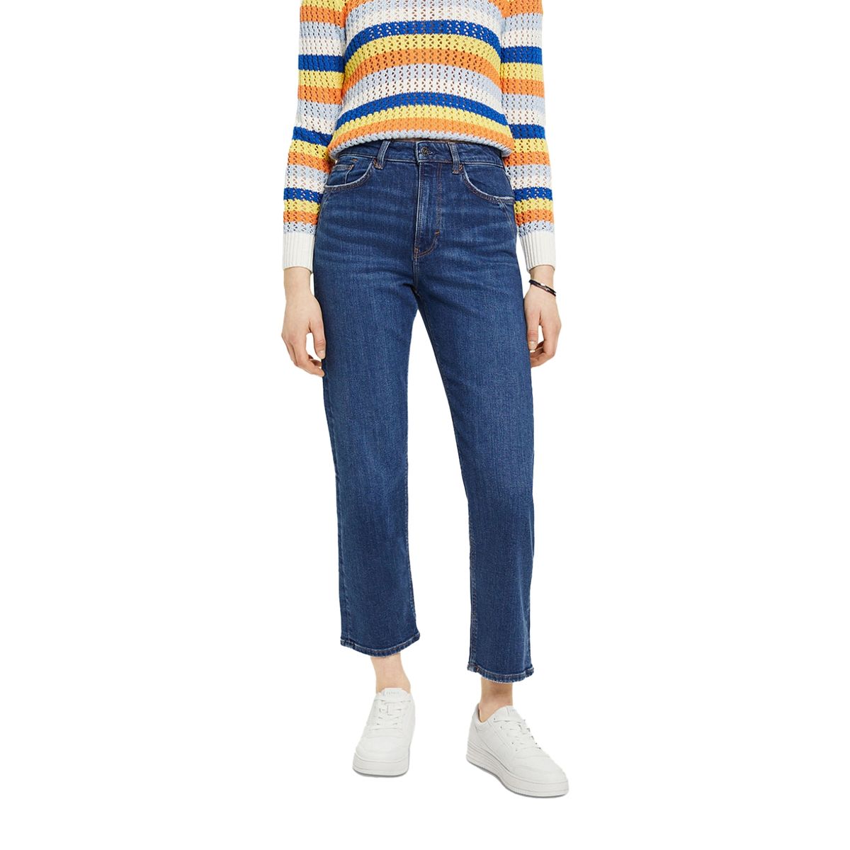 ESPRIT - Jeans Slim Tiro Alto Mujer Esprit