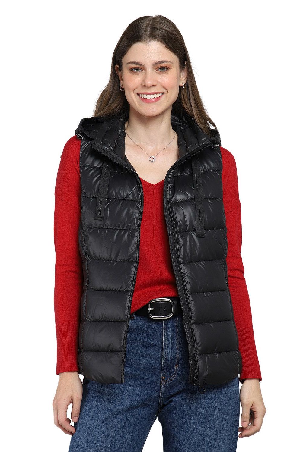 ESPRIT - Parka Sin Mangas Mujer Esprit