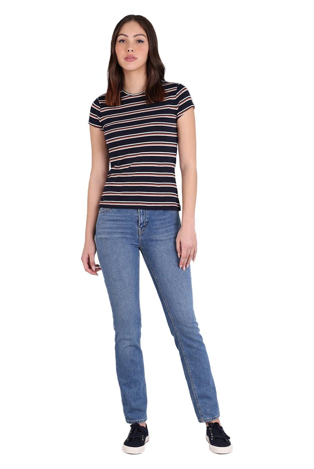 ESPRIT - Polera Manga Corta Algodón Mujer Esprit