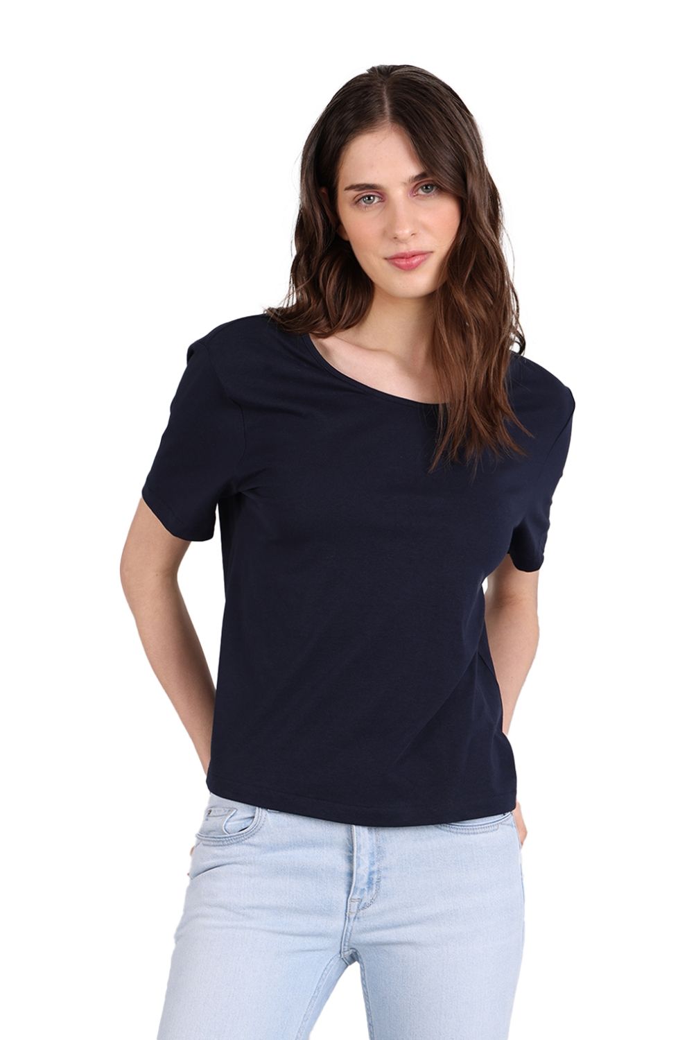 ESPRIT - Polera Manga Corta Algodón Mujer Esprit