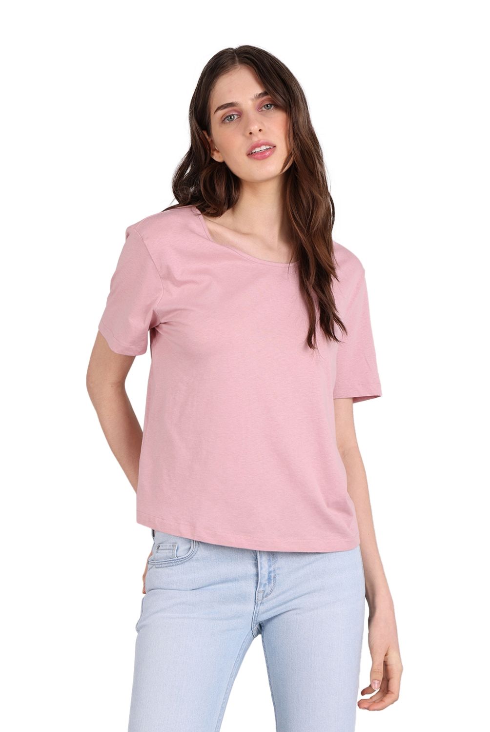 ESPRIT - Polera Manga Corta Algodón Mujer Esprit