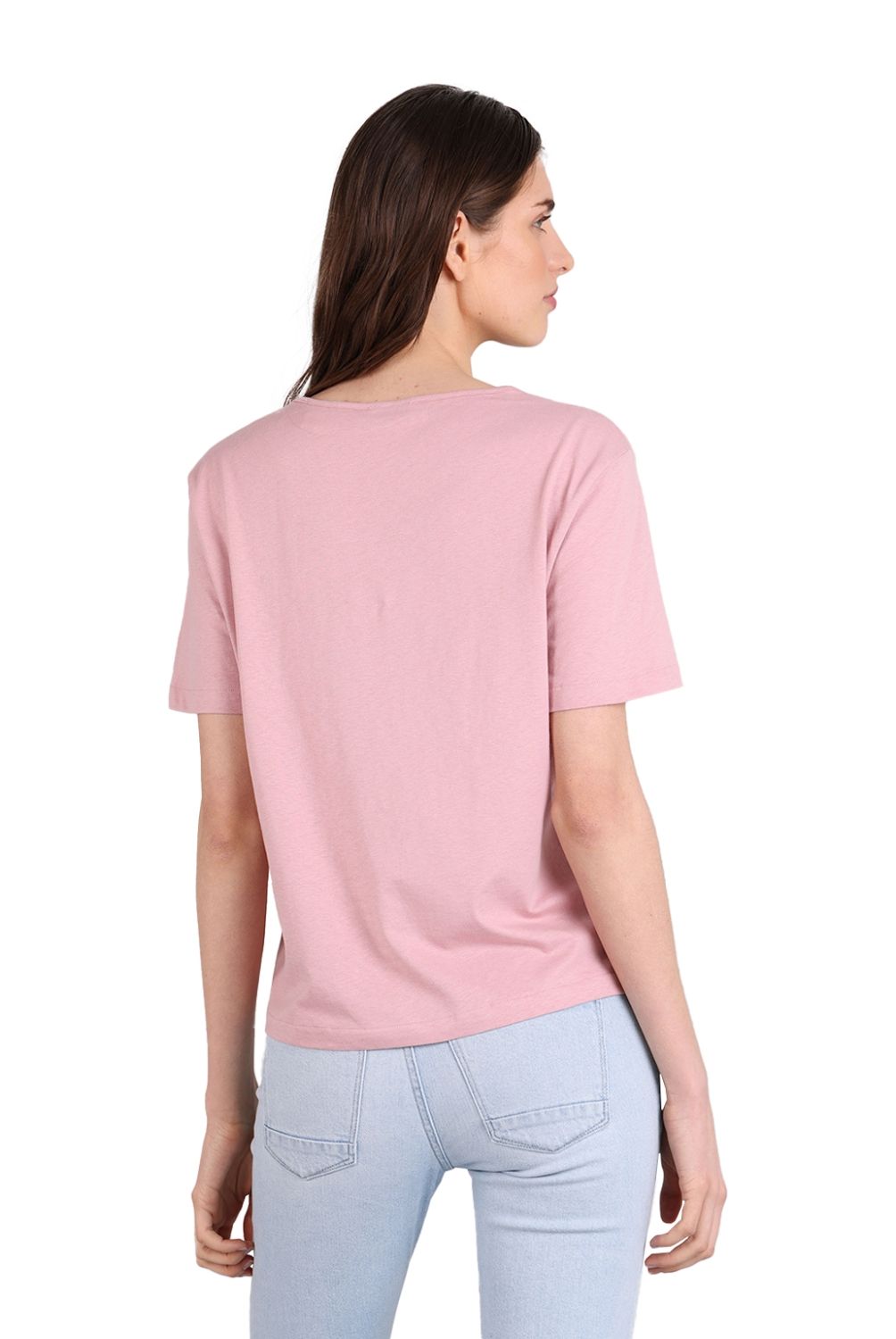ESPRIT - Polera Manga Corta Algodón Mujer Esprit