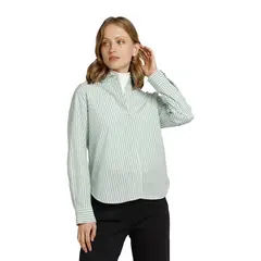 ESPRIT - Blusa Manga Larga Algodón Mujer