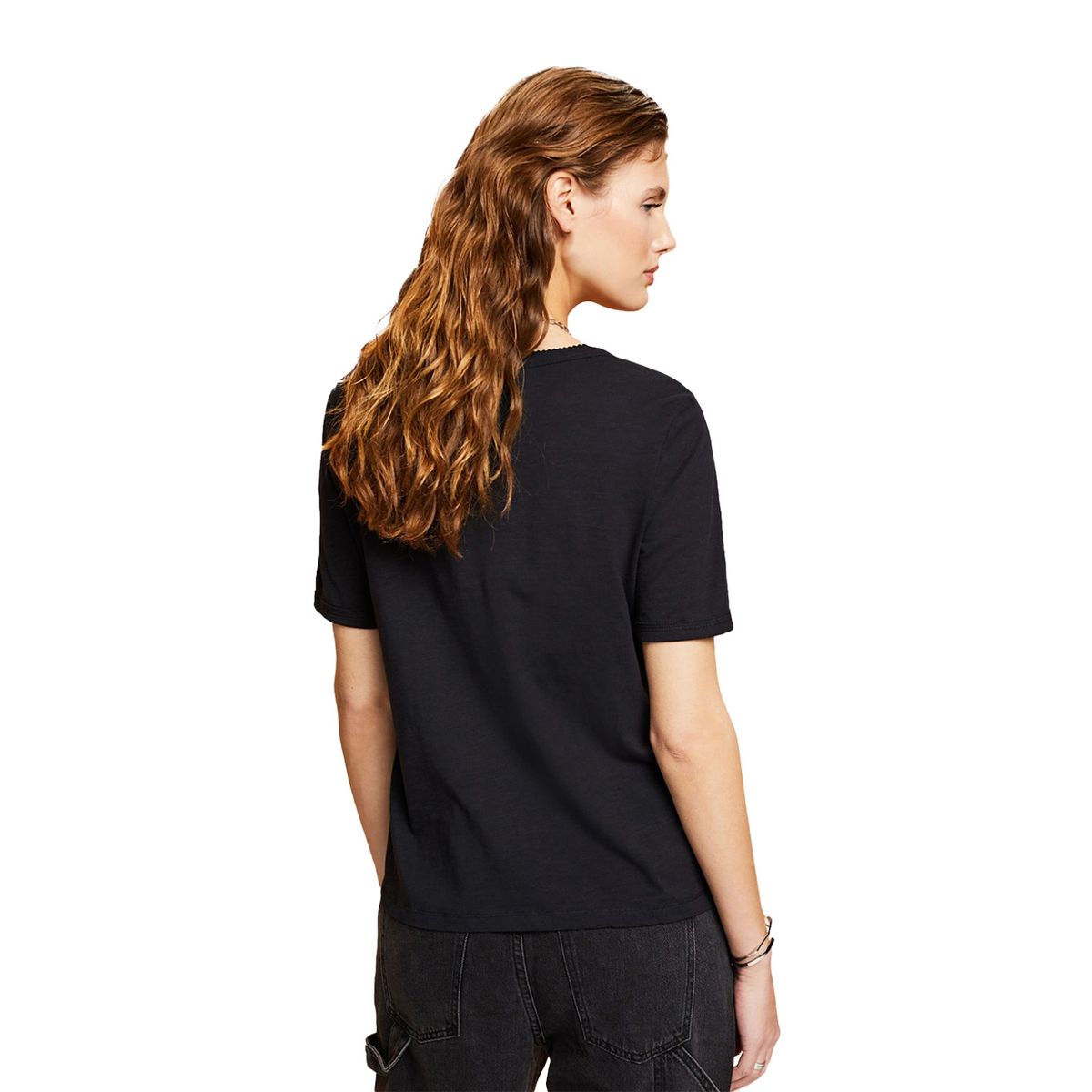 ESPRIT - Polera Manga Corta Algodón Mujer Esprit