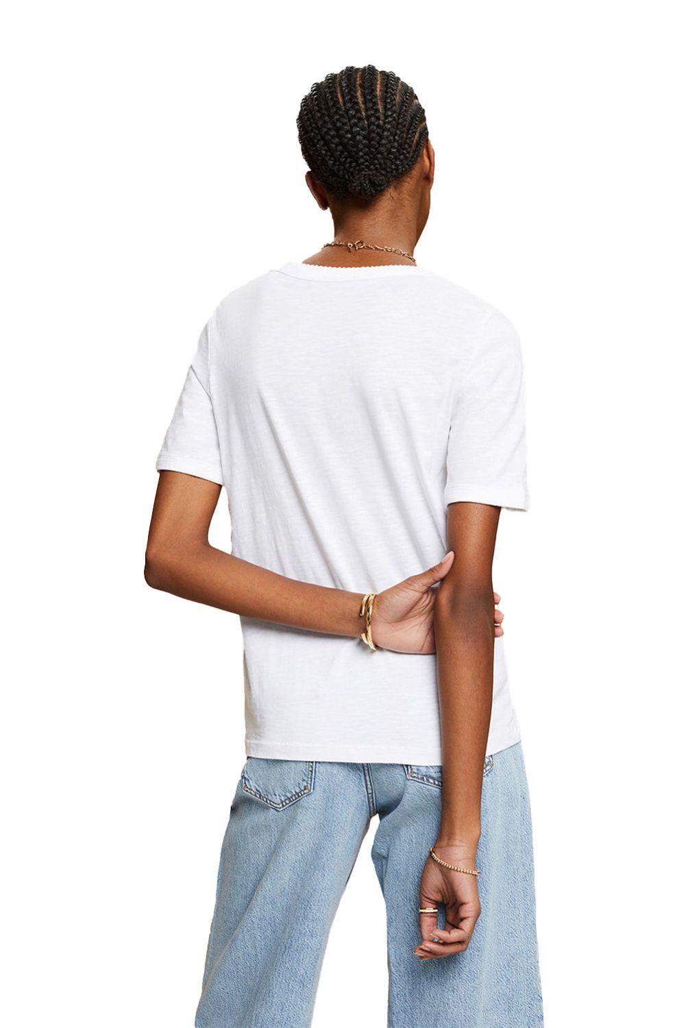 ESPRIT - Polera Manga Corta Algodón Mujer Esprit