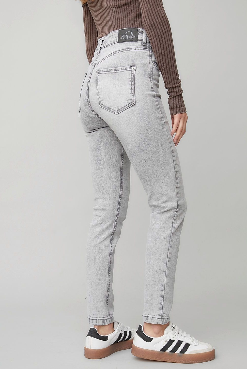 AMERICANINO - Jeans Skinny Tiro Alto Americanino Mujer Algodón