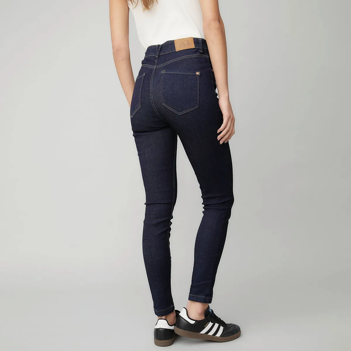 AMERICANINO - Jeans Skinny Tiro Alto Mujer Americanino