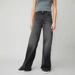 AMERICANINO - Jeans Wide Leg Tiro Alto Mujer